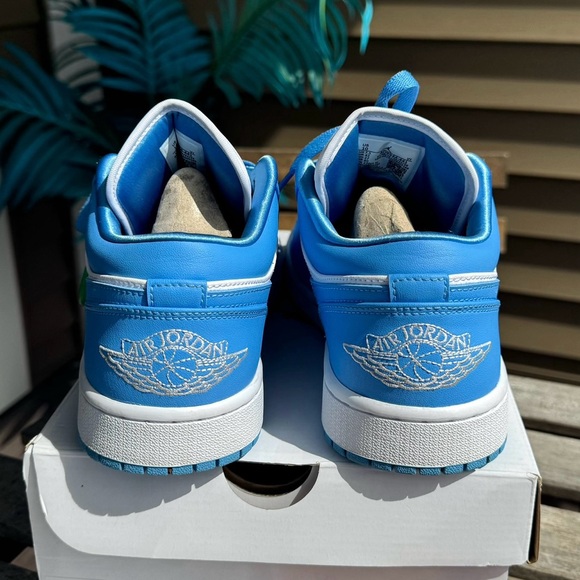 Nike Jordan 1 Low UNC (Womens) 2021 Sneakers - Picture 5 of 12
